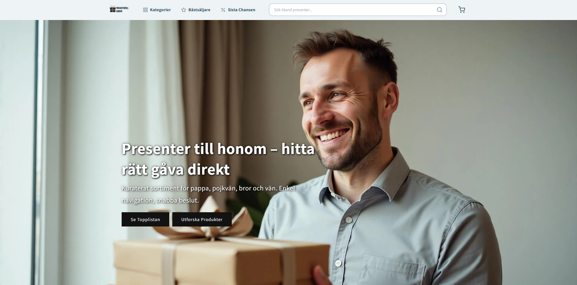 Presenter Till Honom